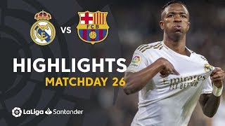 Highlights Real Madrid vs FC Barcelona 20 [upl. by Nilla975]