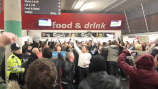 Coventry fans Twist and Shout in HD at Arsenal [upl. by Milson]