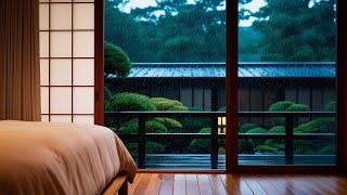 Stress Relief Music with Rain Falls Outside the Window  Relaxing Music for Sleeping [upl. by Timmy]