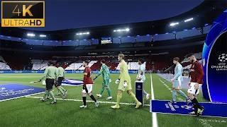 Sparta Parague vs Atletico Madrid  4K PES 2025 Realistic Ultra Graphic  UEFA Champions League [upl. by Tnek]