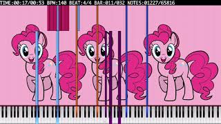 BLACK MIDI Tridashie  Pinkie Promise 65K notes [upl. by Wrand]