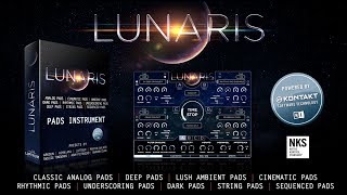 Lunaris Pads Part 1 Introduction and Audio Demo [upl. by Bugbee64]