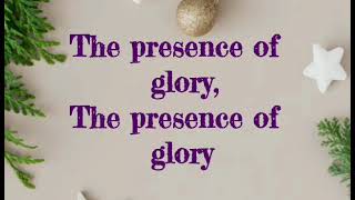 The Presence of Glory I Video Lyrics Piano Accompaniment by CHERRY [upl. by Bruyn]