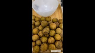 Longan Fruit extremely sweets fruit healthy satisfying viralvideo trending [upl. by O'Meara]