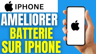 Comment ameliorer la batterie de son iphone [upl. by Mitinger]