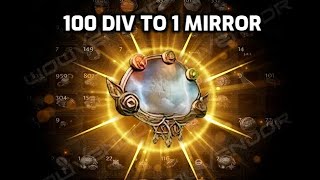 POE Turning 100 Divine into 1 Mirror [upl. by Old]