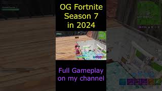 Chapter 1 Season 7 Fortnite in 2024 ogfortnite shorts fortniteclips [upl. by Cadmarr]