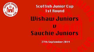 27092014 Wishaw Juniors v Sauchie Juniors  Highlights [upl. by Shandee]