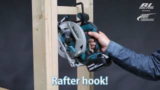 Makita DSS611Z 18V LiIon 165mm Cordless Circular Saw Body Only [upl. by Notniw]