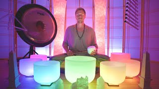 13 Chakras Activation Sound Bath  Uniting the Bodymind with the Higher Realms  13 Frequencies [upl. by Carlile]