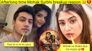 Mohak Narang Surbhi Rathore breakup Reason💔 Full story 🤫 Surbhi Rathore [upl. by Ezekiel]