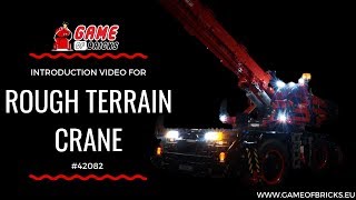 LEGO 42082 Rough Terrain Crane Light Kit [upl. by Adlih607]