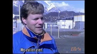 Winter Olympic Games Albertville 1992  interview Gustafson 10 km [upl. by Enelra207]