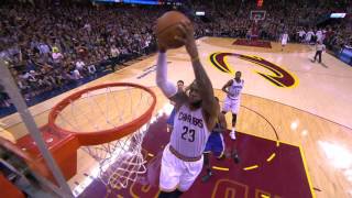 JR Smith Lobs It Up to LeBron James for the Massive AlleyOop [upl. by Marco371]