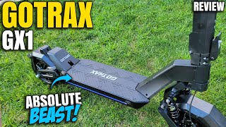 An Absolute Torque Monster  GoTrax GX1 Electric Scooter Review [upl. by Maureen]