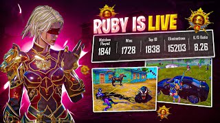 RUBY IS LIVE 🔥 PUBG MOBILE LIVE [upl. by Nylazor212]