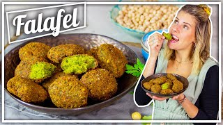 selbstgemachte Falafel  so knusprig und einfach  Felicitas Then [upl. by Anitaf]