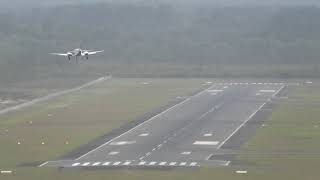 Crosswind Landings Coffs Harbour Airport CFS YCFS [upl. by Arhez]