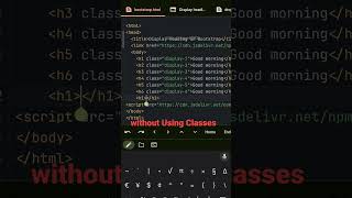 Display headings in Bootstrapbootstrap html css animation trendingytyoutubeshorts subscribe [upl. by Arikahc973]