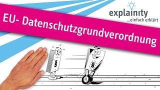 EUDatenschutzgrundverordnung einfach erklärt explainity® Erklärvideo [upl. by Sibyl266]