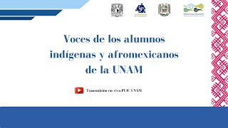 Voces de los alumnos indígenas y afromexicanos de la UNAM [upl. by Nithsa402]