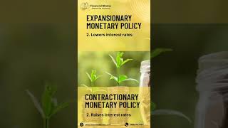 Understand difference between expansionary and contractionary monetary policy [upl. by Latsyek]