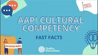 AAPI Cultural Competency Fast Facts [upl. by Yesllek144]