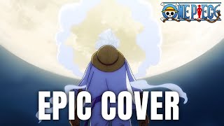 One Piece  Drums of Liberation x Overtaken GEAR 5 EPIC COVER [upl. by Alleusnoc94]