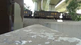 My Sons Videos of Trains at Richmond Riverfront [upl. by Tyika]