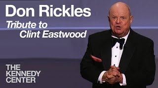 Clint Eastwood Tribute  Don Rickles  2000 Kennedy Center Honors [upl. by Norrag]