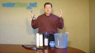 How to Change a Water Filter [upl. by Ayrotal]