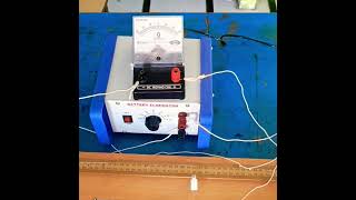 Experiment Meter bridge class12 currentelectricity practical [upl. by Wey]