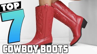 Best Cowboy Boots Expert Reviews amp Buying Guide [upl. by Haze940]