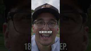 Can we Break 27 while Drinking 18 beers in 9 Holes golf challenge golflife golfswing golfer [upl. by Eikcin]