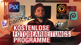 Die besten kostenlosen Bildbearbeitungsprogramme 2022  Milou PD [upl. by Lenwood392]