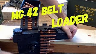 Easily load MG42 Belts with German engineering Manly ASMR [upl. by Kiyohara368]