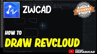 ZWCAD How To Draw Revcloud [upl. by Philbin281]