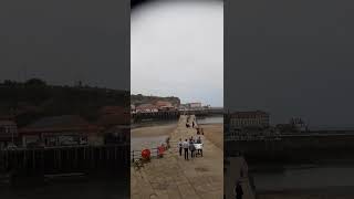 A VIEW OF WHITBY HARBOUR TAKEN FROM SANDSIDE [upl. by Gnuj]