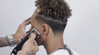 COMO FAZER CORTE AMERICANO OU TAPER FADE RAPIDO E FÁCIL [upl. by Tome]