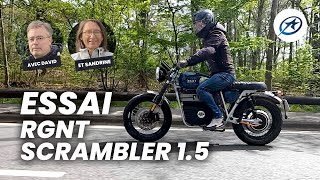 RGNT Scrambler 15  Essai 2022 [upl. by Keverian]