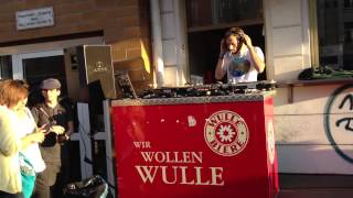 Berlin 2012  Random streetside DJ spinning tunes on a warm sunny afternoon [upl. by Ettenwad]