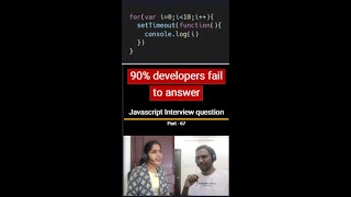 Javascript Interview question  Part 67 shorts coding reactjsinterviewquestions javascript [upl. by Herc]