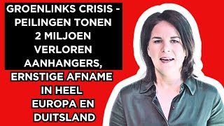 🔴Crisis Groene Partij  Peilingen tonen 2 miljoen verloren aanhangers [upl. by Notrom233]