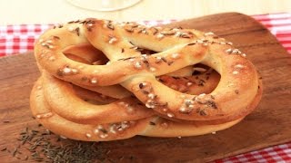 Easy soft pretzel recipe [upl. by Yatnohs]