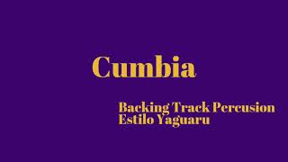 Backing Track Percussion  Cumbia quotYaguaruquot Style 90  bmp [upl. by Potter681]