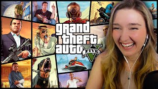 Reacting to the GTA 5 trailers for reasons [upl. by Landahl]