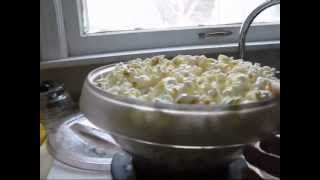 Making popcorn with the Presto Power Pop microwave popper [upl. by Pooh178]