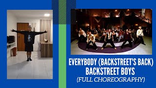 Everybody Backstreets Back  Backstreet boys Full choreography [upl. by Htrahddis]