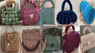 top stylish and elegant hand made bags  wonderful women hand bags styles [upl. by Mychal]