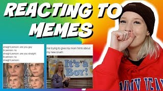 REACTING TO GAY MEMES 2019 [upl. by Holladay249]